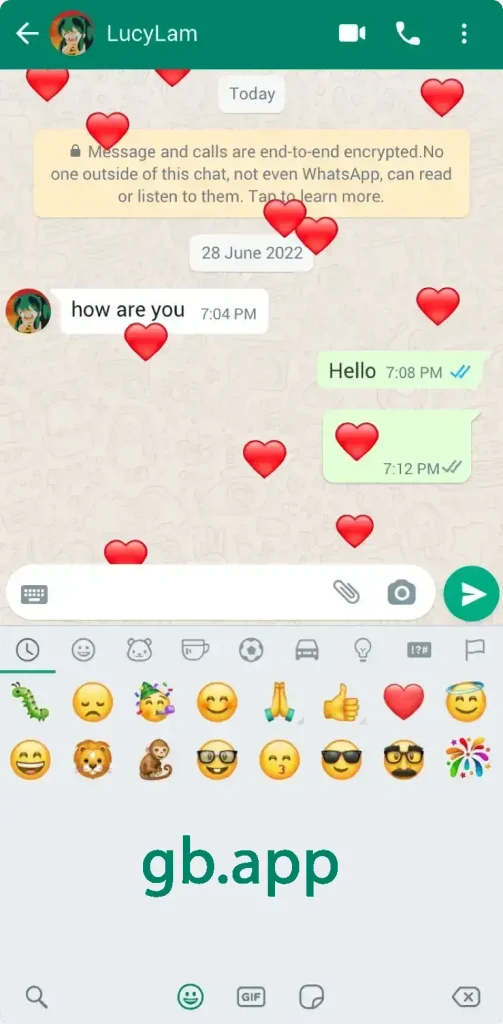whatsapp gb People Nearby