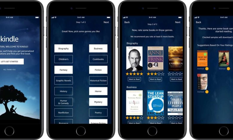 amazon kindle app